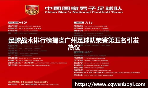 足球战术排行榜揭晓广州足球队荣登第五名引发热议